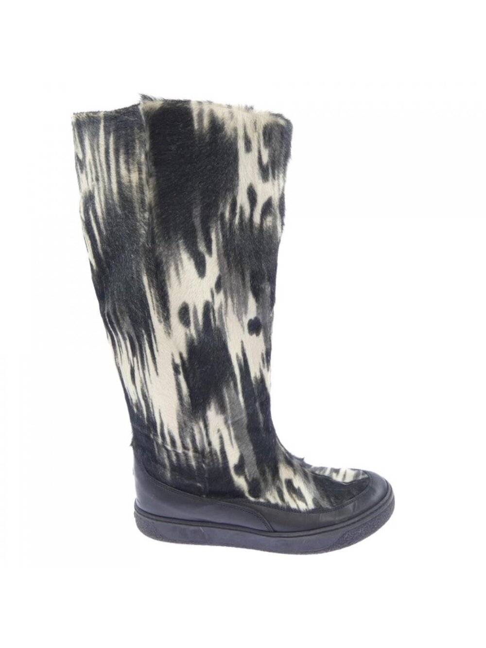 Moncler Long Boots Black